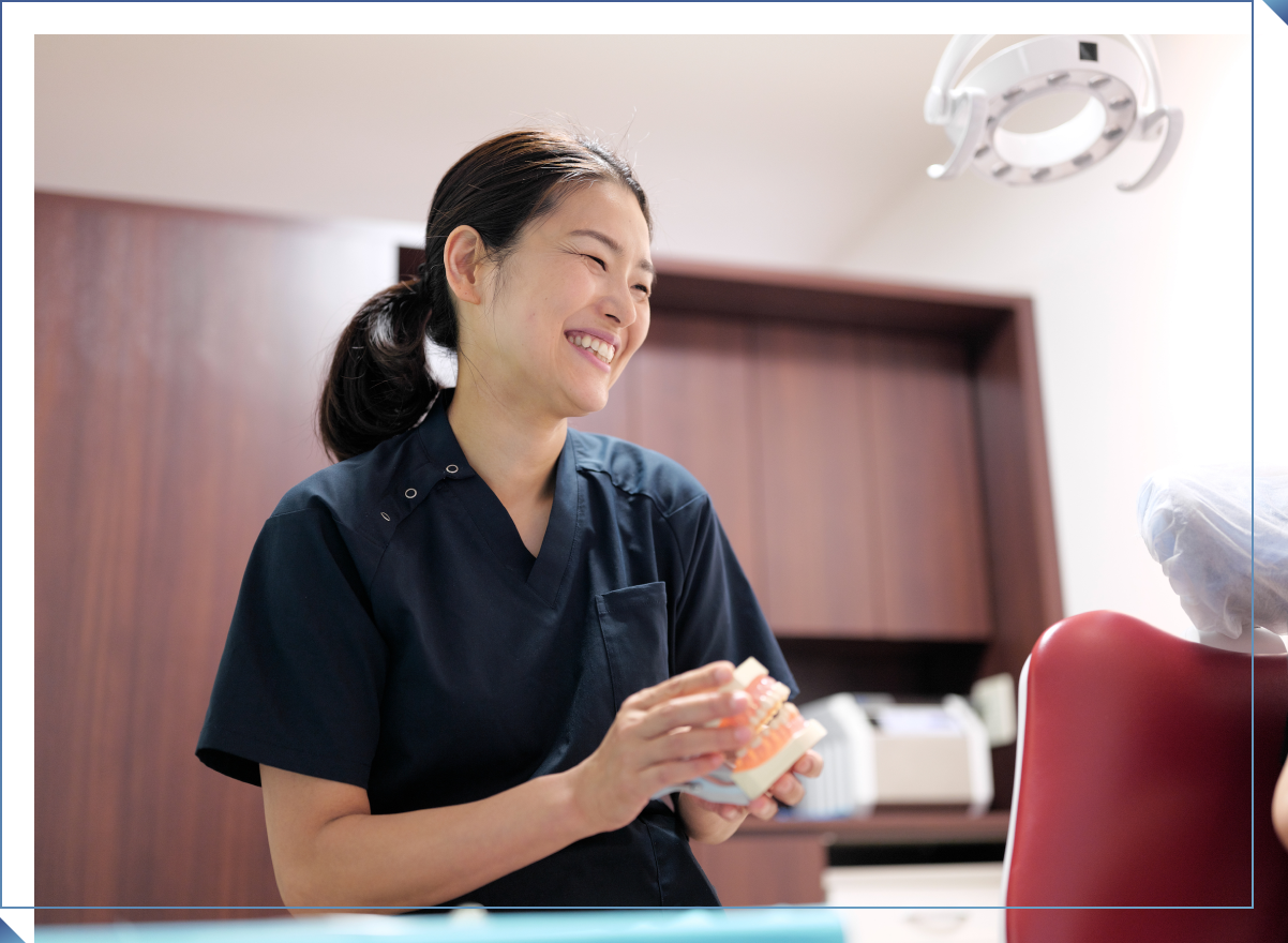 治療精度にこだわる - - きちんと治るインプラント