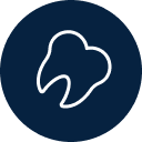 支えを失った歯が傾く